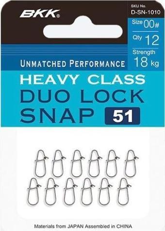 BKK Duolock Snap-51 Klips 00 No.