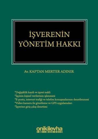 İşverenin Yönetim Hakkı - On İki Levha Yayıncılık