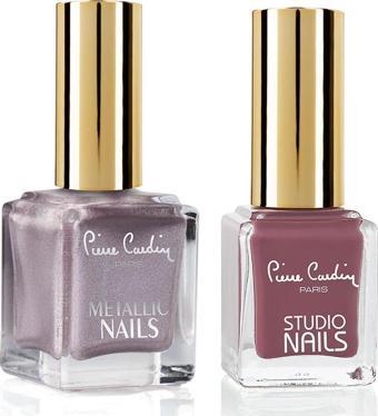 Pierre Cardin Studio Nails & Metallic Nails - 2'li Oje 