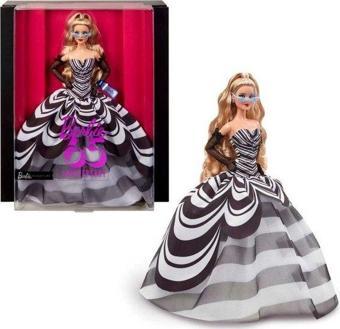 Barbie 65.Yıl Özel Koleksiyon Bebeği Sarışın HRM58