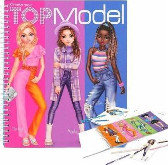 Topmodel Create Your Colouring Book 