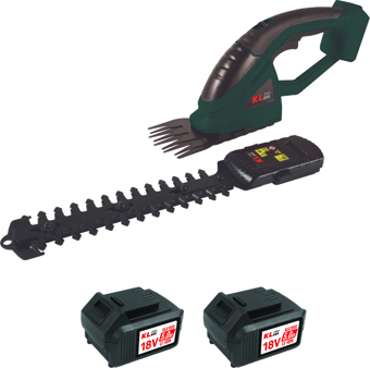 Klpro KLBCB18-50 18V/5Ah. 199Mm Şarjlı Çit Budama Makinesi