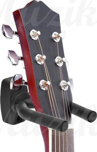 Gitar Bağlama Ukulele Duvar Askı Standı + Dübel ve Vida dahil