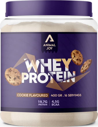 Animal Joy Whey Protein Tozu 400 gr 16 Servis Cookies & Cream