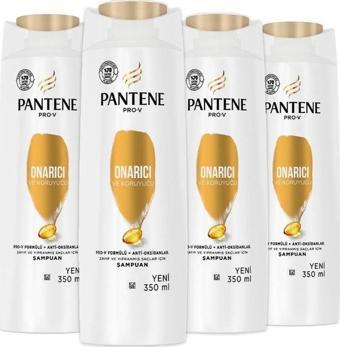 Pantene Şampuan Pro-V Onarıcı Ve Koruyucu 350 Ml X 4