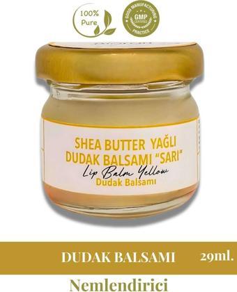 Dudak Bakım Kremi - Lip Balm (Limon Kabuğu & Shea Butter Yağlı) 29 ml.