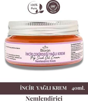 İncir Çekirdeği Yağlı Yoğun Bakım Kremi 40 ml. %100 Doğal