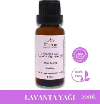 Lavanta Yağı % 100 Saf Bitkisel Uçucu Yağ 20 ml. (Lavender Essential Oil)