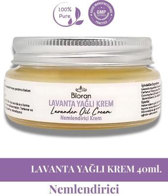 Lavanta Yağlı Yoğun Bakım Kremi 40 ml.%100 Doğal