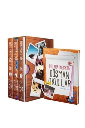 Düşman Okullar Seti-3 Kitap Takım - Dilara Keskin - Ephesus Yayınları