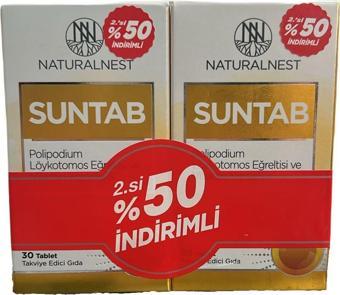 NATURALNEST SUNTAB 30 TB 2 %50 INDIRIMLI 8697595877838