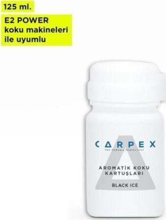 Carpex 125 Ml. Koku Kartuşu E2 Power Makine Uyumlu Black Ice