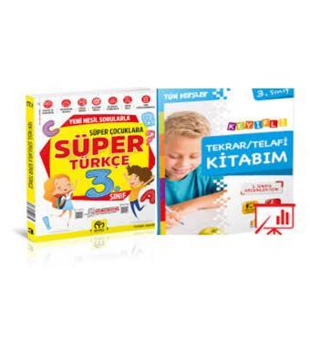 3. Sınıf Yeni Nesil Sorularla Süper Türkçe Ve 3. Sınıf Keyifli Tekrar / Telafi Kitabım - Model Eğitim Yayınları