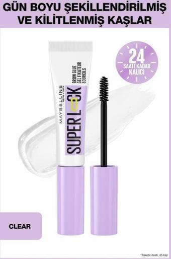  Maybelline New York Super Lock Brow Glue Kaş Sabitleyici Maskara  6277