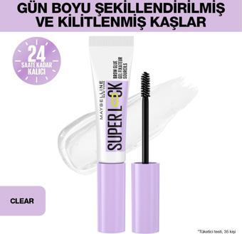 Maybelline New York Super Lock Brow Glue Kaş Sabitleyici Maskara