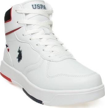 U.S. Polo Assn. Andrei-M Sneaker Hi Beyaz Erkek Spor Ayakkabı