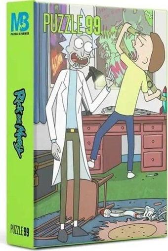 Mabbels Warner Bros Rick and Morty 99 Parça Puzzle