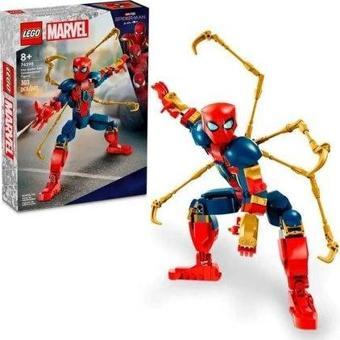 Lego Iron Spider-Man Construction Figure Set 76298