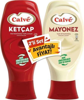 Calve Ketçap 400 Gr+ Mayonez Kap 350 Gr