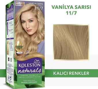 Wella Koleston Naturals Saç Boyası 11/7 Vanilya Sarısı