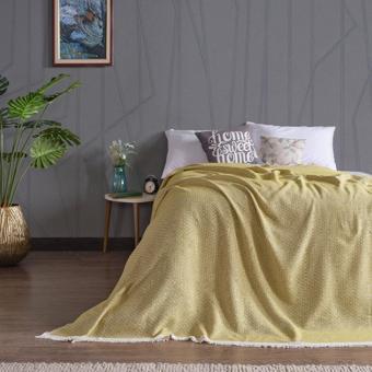 Miabella Home Çift Kişilik Deniz Kabuğu Desen Pike - Yatak Örtüsü