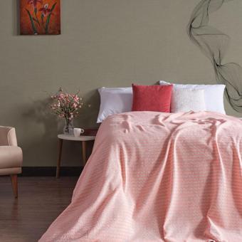 Miabella Home Tek Kişilik Dalga  Desen Pike - Yatak Örtüsü