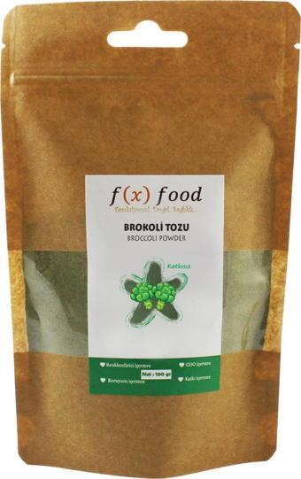 Fx Food Brokoli Tozu Katkısız 100 g ℮