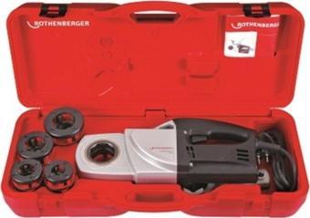 Rothenberger Süpertronic1250 Set - Elektrikli Diş Açma Makinası Ø 1/2x11/4"