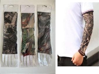 Airbrush Tattoo 6 Adet Giyilebilir Dövme 3 Çift Sleeves Tattoo Çorabı Sleeves