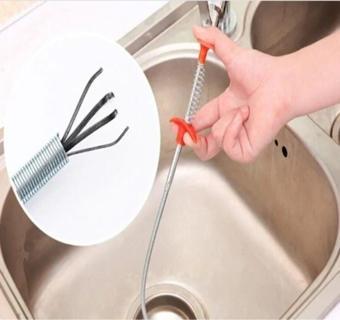  Paslanmaz Çelik Esnek Lavabo Tıkanıklığı Açıcı Tel