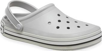 Crocs 209651 Off Court Logo Clog Gri Erkek Terlik