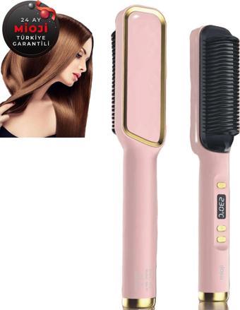 Mioji Mio B1 Led Göstergeli Saç Düzleştirici Tarak - Pembe