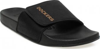 Dockers 226324 Cırtlı Siyah Erkek Terlik