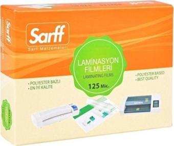 Sarff 125 Mikron A4 PVC Laminasyon Filmi (100 lü Paket)