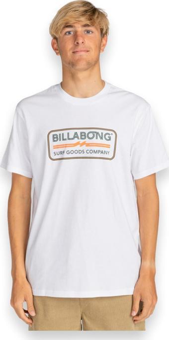 Billabong Ebyzt00166 Trademark Tees Beyaz Erkek T-Shirt