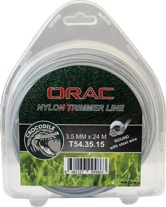 Orac Misina 3,5mm 24mt Telli Yuvarlak Crocodile