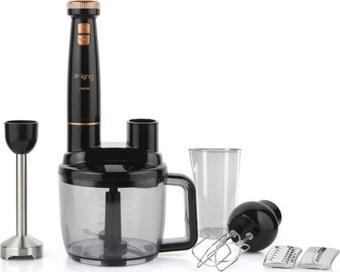 King Kkb973 Bodie  Siyah- 4 Yıl Garanti Komple Blender Set