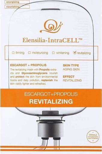 Elensilia Escargot + Propolis Yenileyici Ve Besleyici Yaprak Maske Intracell Propolis Mask