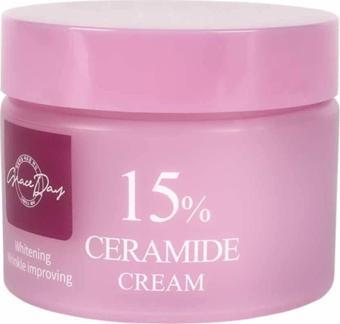 Grace Day %15 Ceramide Ile Onarıcı Ve Güçlendirici Nemlendirici Krem Ceramide %15 Cream