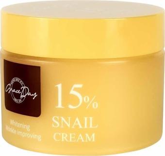 Grace Day %15 Salyangoz Mukus Içeren Yenileyici Nemlendirici Krem Snail %15 Cream