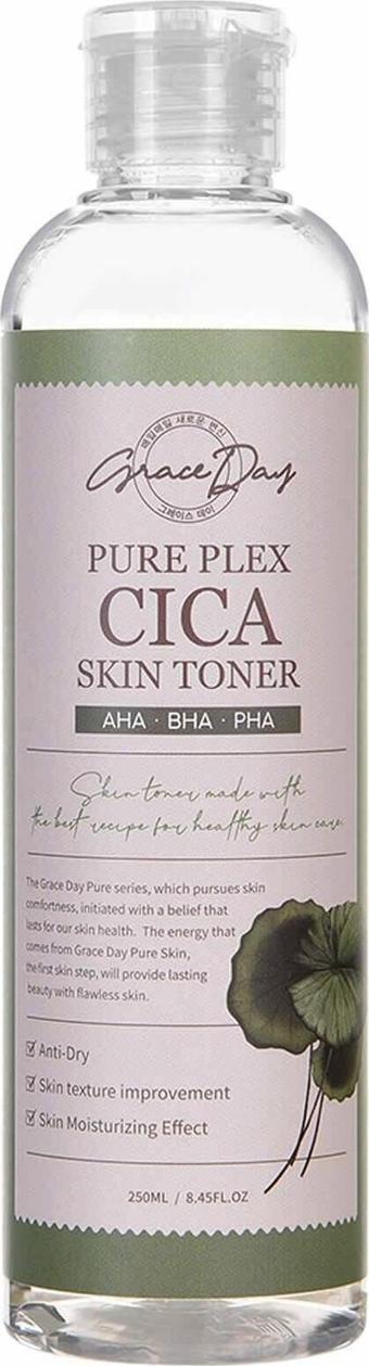 Grace Day Cica Içeren Yatıştırıcı Ve Nemlendirici Aha - Bha - Pha Tonik Pure Plex Cica Skin Toner