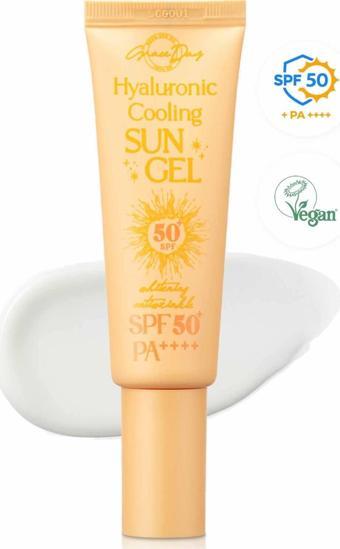 Grace Day Hyalüronik Asit Nemlendirici Uva,uvb Vegan Güneş Kremi Hyaluronic Cooling Sun Gel Spf50+pa++++/50ml