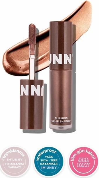 Im Unny Işıltılı Likit Krem Far Alluring Liquid Shadow #s03 Fascinating Brown