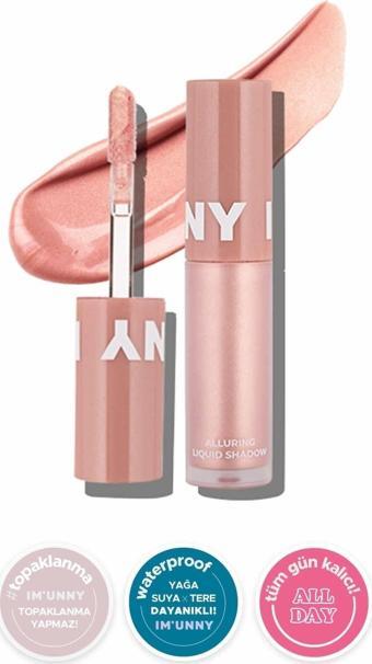 Im Unny Işıltılı Likit Krem Far Alluring Liquid Shadow (#s02 Mysterious Rose)