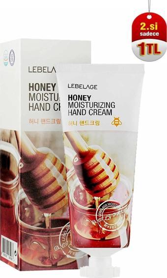 Lebelage Bal Özü Içeren El Kremi Ve Kuruluk Için Honey Hand Cream