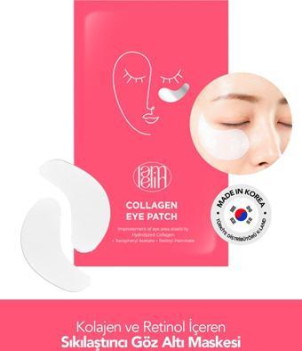 Lamelin Allantoin, Kolajen ve Retinol İçeren Sıkılaştırıcı Göz Altı Maskesi Lamelin Collagen Eye Patch