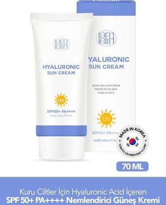 Lamelin Hyaluronic Acid İçeren Nemlendirici Güneş Kremi Lamelin Hyaluronic Sun Cream Büyük Boy 70ml