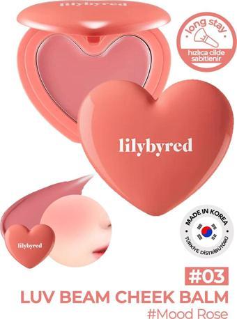 lilybyred Doğal Görünümlü Krem Allık lilybyred Luv Beam Cheek Balm