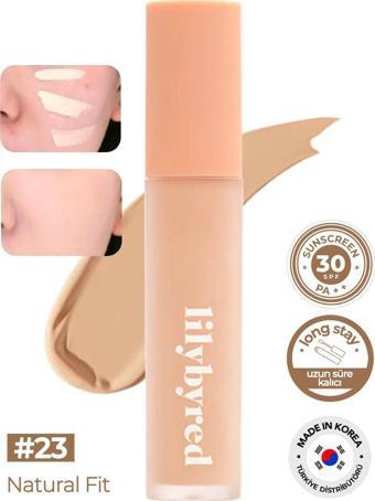 lilybyred Doğal Görünümlü SPF 30+ PA++ Güneş Koruyucu İçeren Kapatıcı lilybyred Magnet Fit Concealer 23 No