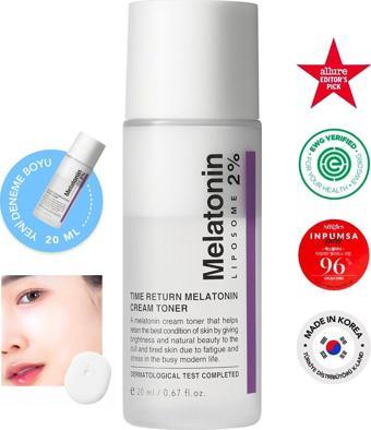 Maxclinic %2 Melatonin Içeren Çift Fazlı Yorgunluk Karşıtı Krem Tonik Melatonin Cream Toner 20 ml